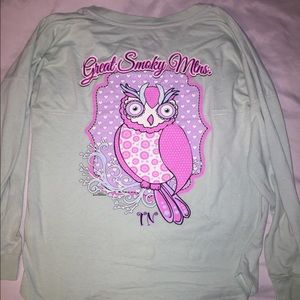 exist “great smoky mountains” long sleeve.
